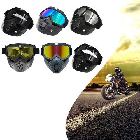 Biker's Riding Helmet Mask (Ultimate Face Protection)