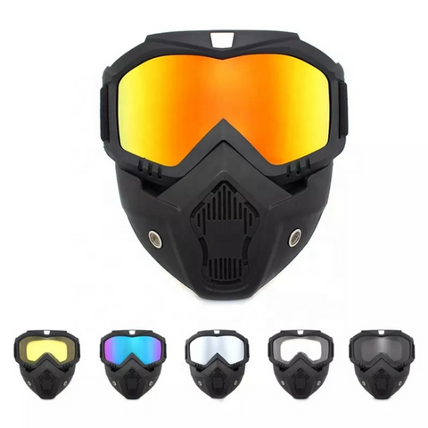 Biker's Riding Helmet Mask (Ultimate Face Protection)