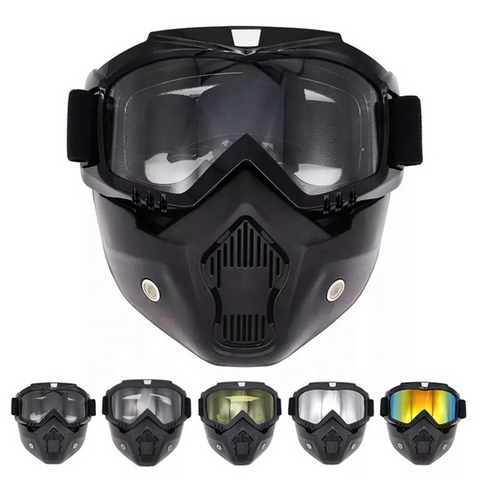 Biker's Riding Helmet Mask (Ultimate Face Protection)