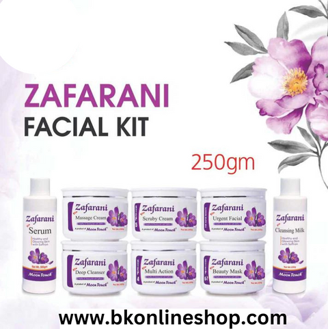 ORGANIC ZAFRANI FACIAL KIT (8 IN 1) - BK ONLINE SHOP